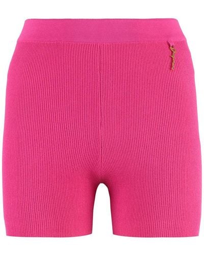 Jacquemus Logo Shorts - Pink