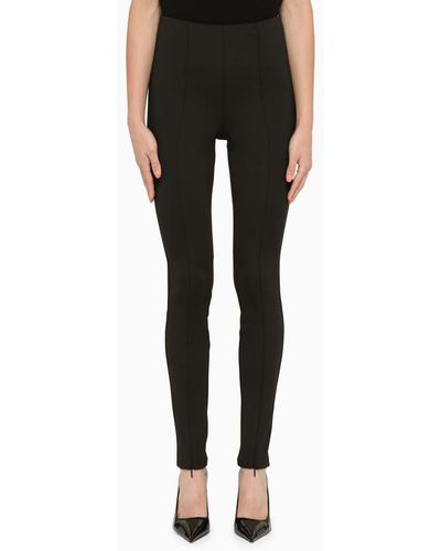 Calvin Klein Black Leggings With Zip