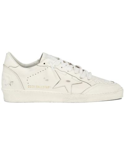 Golden Goose "Ball Star" Trainers - White