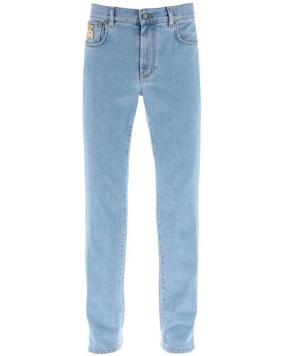Blue Moschino Jeans for Men | Lyst
