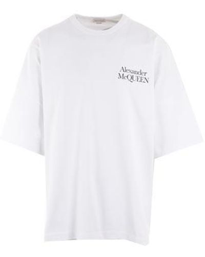 Alexander McQueen T-Shirts And Polos - White