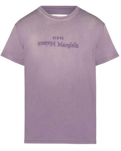 Maison Margiela T-shirts - Purple