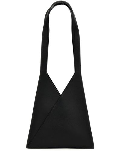 MM6 by Maison Martin Margiela Accordion Japanese Shoulder Bag Shoulder Bags - Black