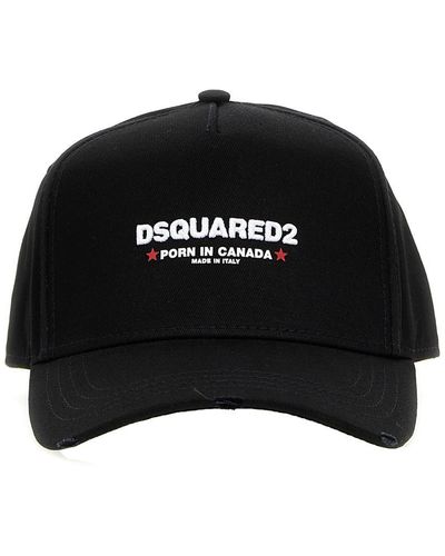 DSquared² 'Rocco' Baseball Cap - Black