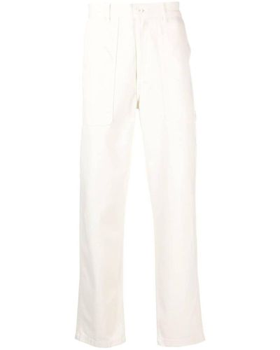 Palmes Organic Cotton Trousers - White