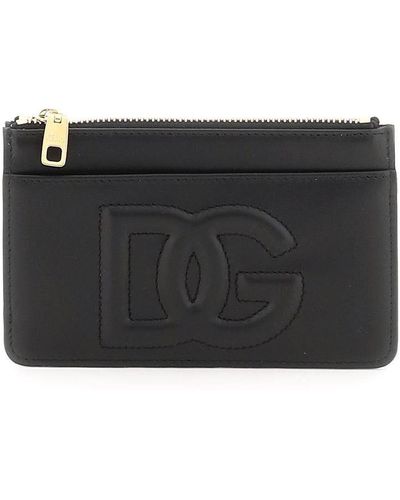 Dolce & Gabbana Logoed Card Holder - Black