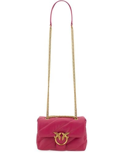 Pinko Love Puff Mini Bag - Red