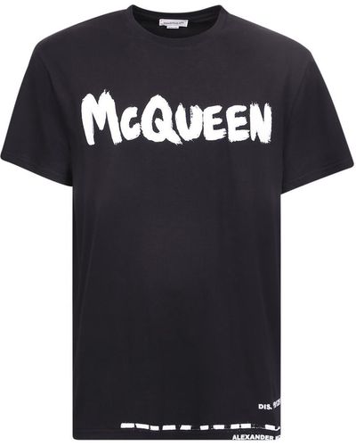 Alexander McQueen Logo-print T-shirt - Black