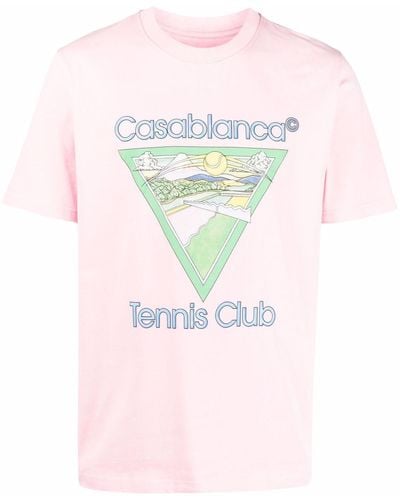 Casablancabrand T-shirts And Polos Pink