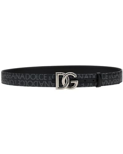 Dolce & Gabbana Dg Belt Belts - Black