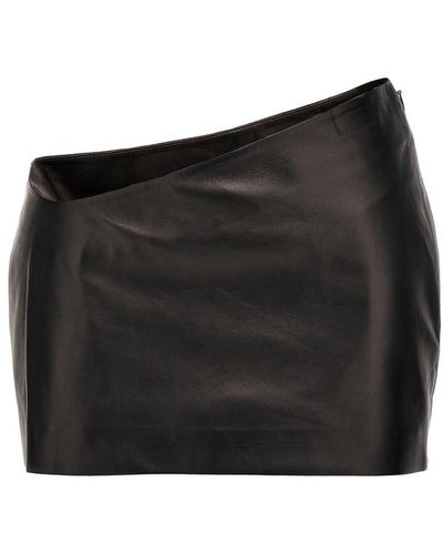 Monot Asymmetrical Skirt Skirts - Black