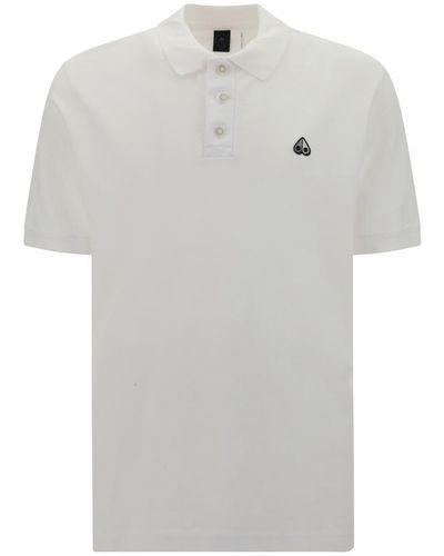 Moose Knuckles Polo Shirts - Gray