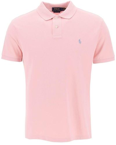 Pink Polo Ralph Lauren T Shirts For Men Lyst 1706