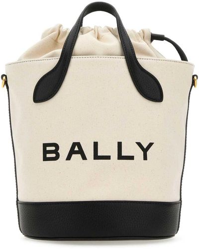 Bally Handbags. - Natural