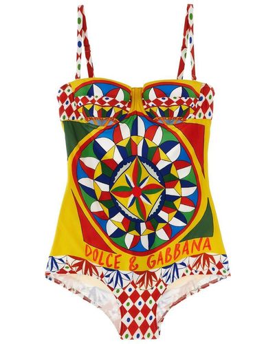 Dolce & Gabbana - Woman - Multicolor - Swimwear main image 1