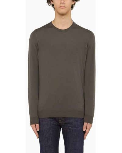 Drumohr Crewneck Sweater - Grey