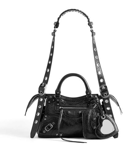 Balenciaga Neo Cagole Xs Bags - Black