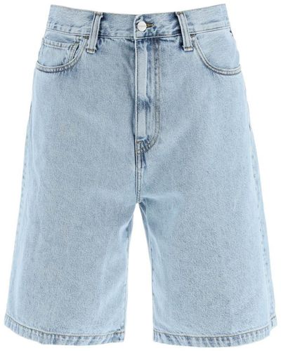Carhartt WIP 'landon' Denim Shorts - Blue