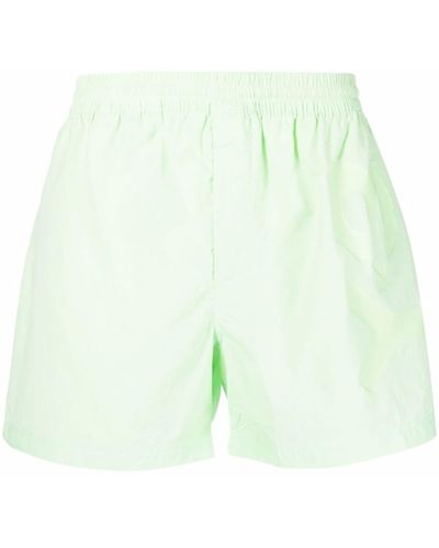 Y-3 Elasticated Swim Shorts - Green