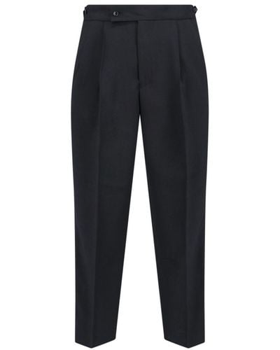 Needles Wide Tailored Trousers - Blue