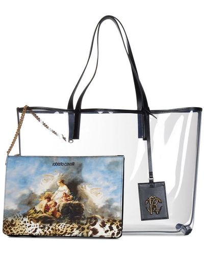 White Roberto Cavalli Tote bags for Women | Lyst