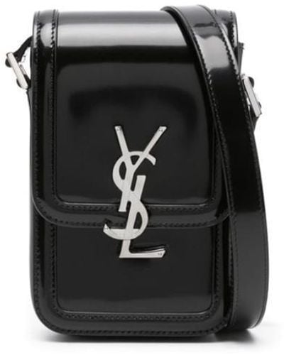 Saint Laurent Solferino Phone Case Bags - Black