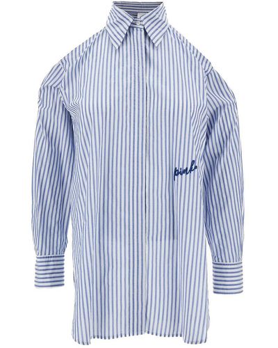 Pinko Canterno Striped Shirt - Blue