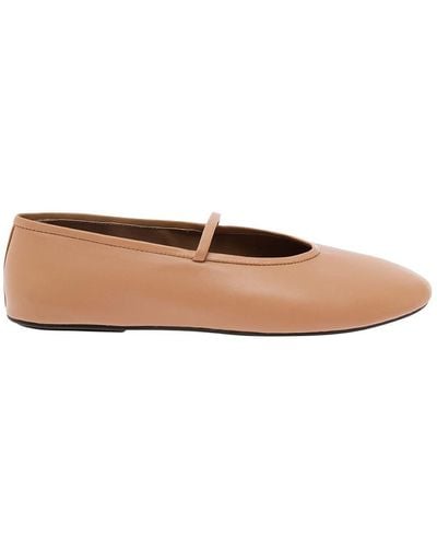 Jeffrey Campbell Ballet Flats With Almond Toe - Brown