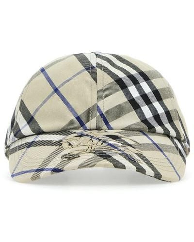 Burberry Hats And Headbands - Metallic