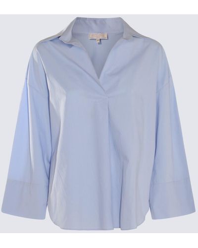 Antonelli Light Cotton Shirt - Blue