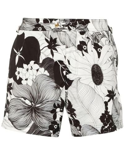 Tom Ford Swimwear Shorts Clothing - Gray
