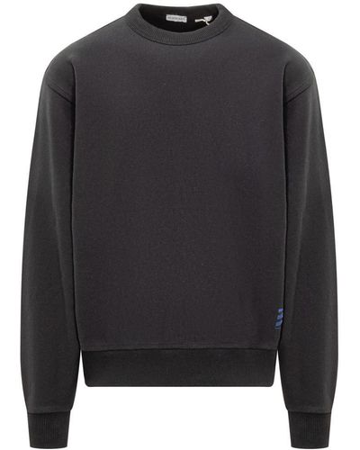 Burberry Sweatshirt With Logo - Black