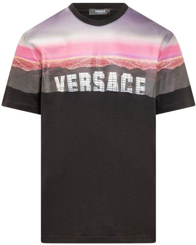 Versace Jersey T-shirt - Pink