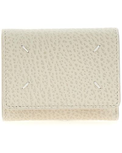 Maison Margiela Four Stitches Wallets, Card Holders - Natural