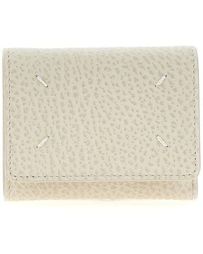 Maison Margiela Four Stitches Wallets, Card Holders - Natural