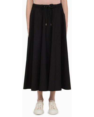 Moncler Maxi Skirt - Black