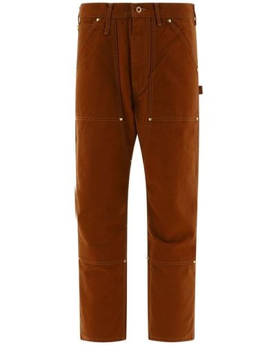 Human Made "duck Painter" Trousers - Brown