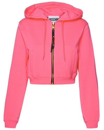 Moschino Cotton Sweatshirt - Pink