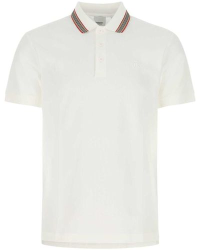 Burberry Pierson Polo Shirt - White