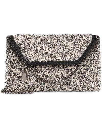 Stella McCartney Falabella Knitted Crossbody Bag - Gray