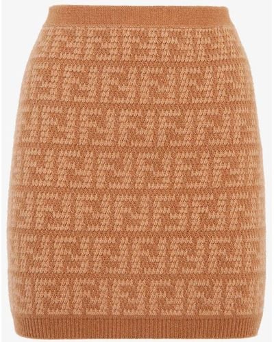 Fendi Skirt Clothing - Brown