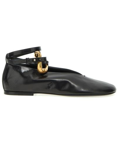 Jil Sander Ballet Shoes - Black