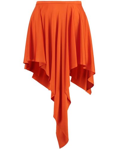 Stella McCartney Asymmetric Skirt - Orange