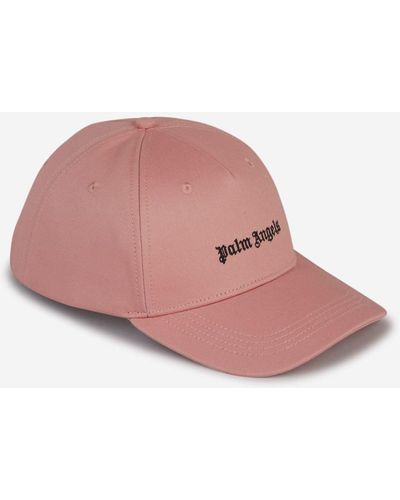 Palm Angels Embroidered Logo Cap - Pink