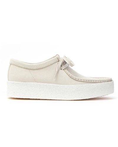 Clarks Lace Up - White