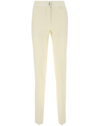 Givenchy Straight Leg Tailored Trousers - Natural