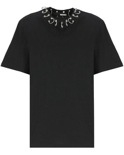 ROTATE BIRGER CHRISTENSEN T-Shirts And Polos - Black
