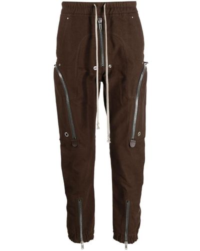 Rick Owens Bauhaus Cargo Pants - Brown