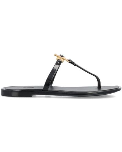 Tory Burch Roxanne Jelly Thong Sandals - Brown
