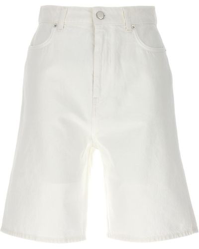 Loulou Studio 'Isu' Bermuda Shorts - White